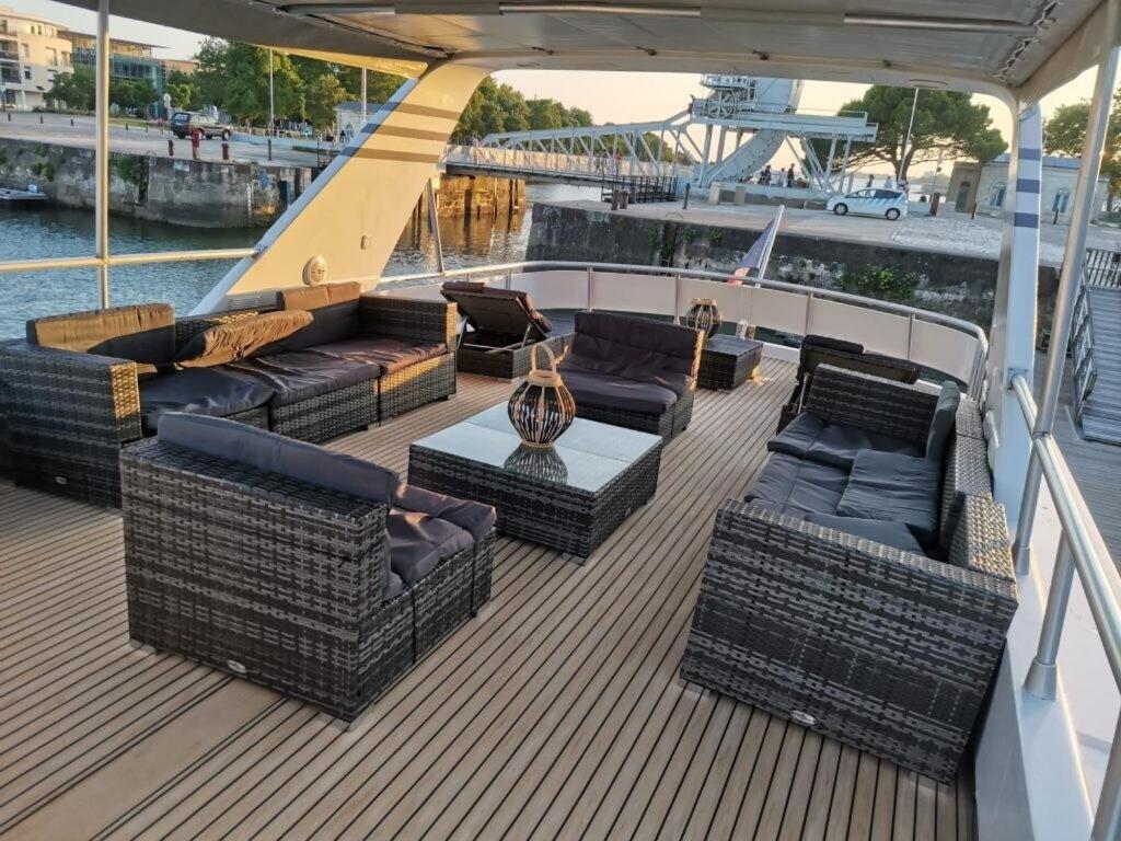 Yacht Aquamarina Vieux Port La Rochelle Hotell La Rochelle  Eksteriør bilde