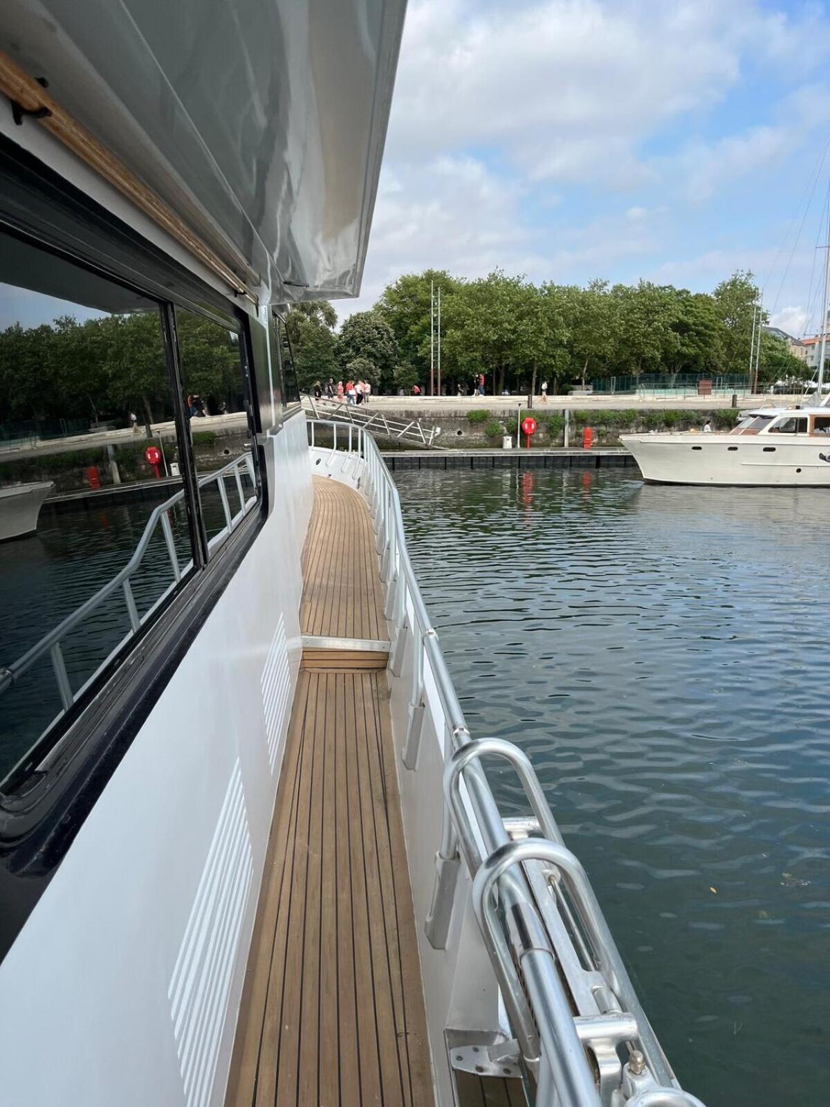 Yacht Aquamarina Vieux Port La Rochelle Hotell La Rochelle  Eksteriør bilde