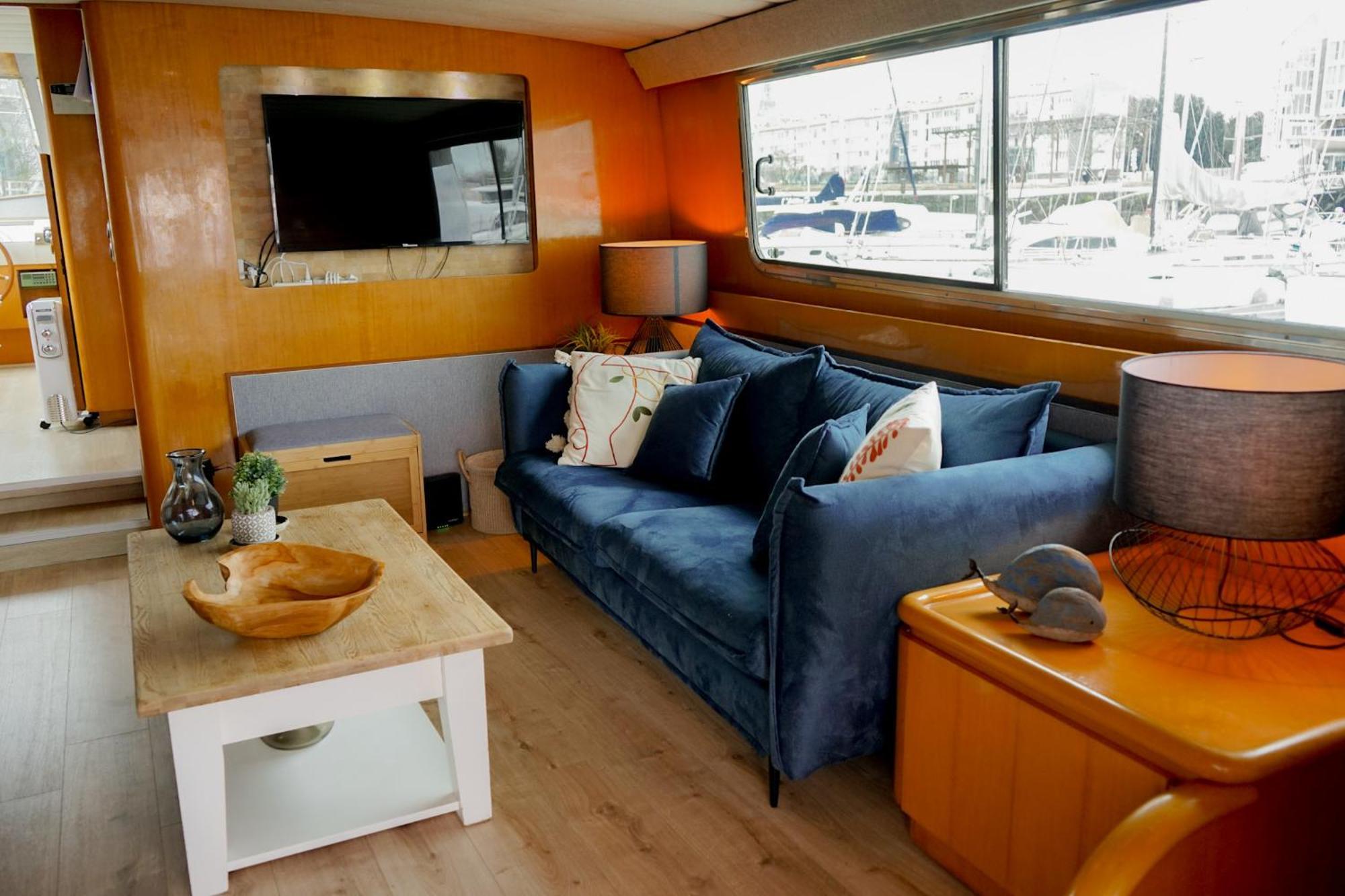 Yacht Aquamarina Vieux Port La Rochelle Hotell La Rochelle  Eksteriør bilde